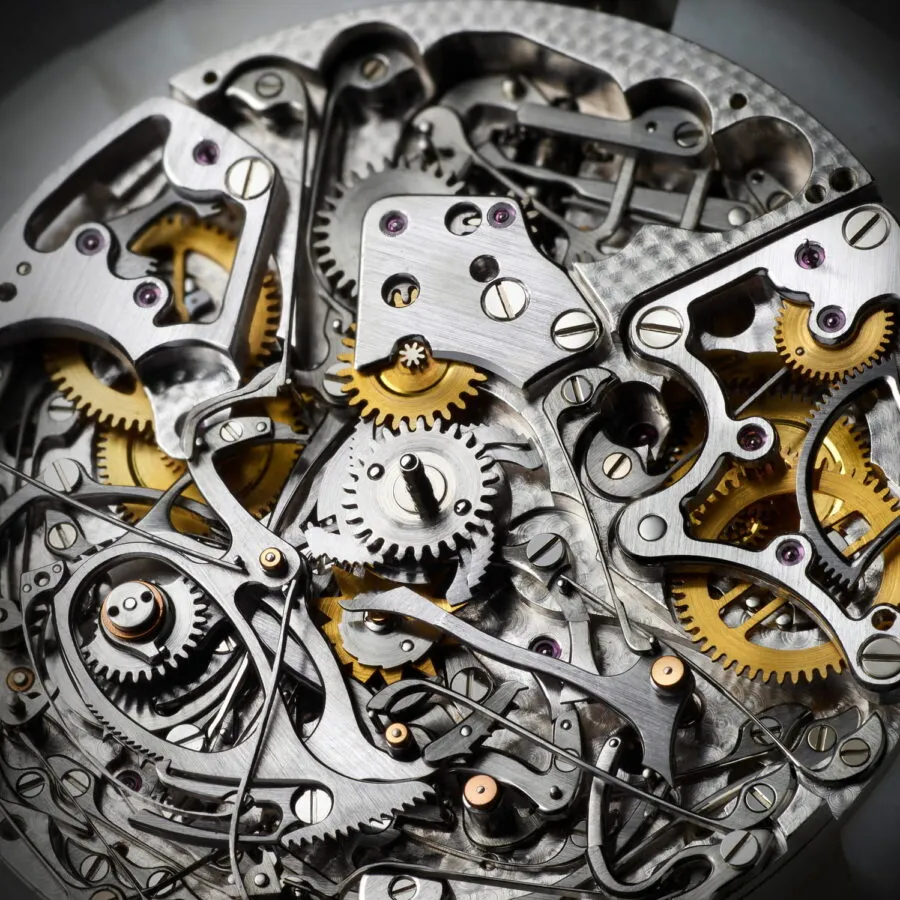 BVLGARI Grandes Complications - minute repeater movement macro detail