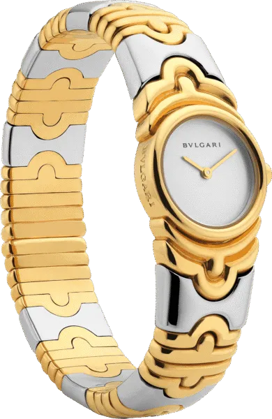 BVLGARI Héritage - montre Parentesi or et acier