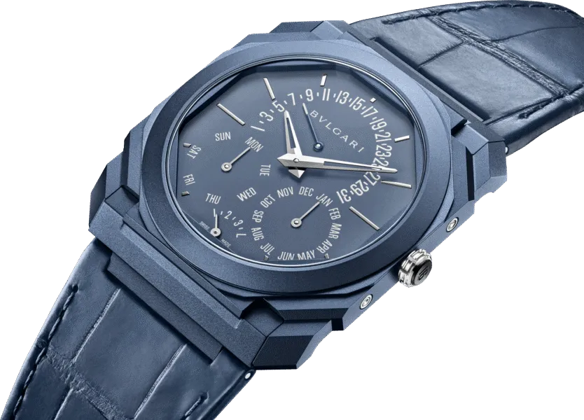 BVLGARI Octo Finissimo Perpetual Calendar 104262 - front detail