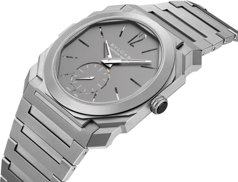 BVLGARI Octo Finissimo 37mm 104250 - front detail