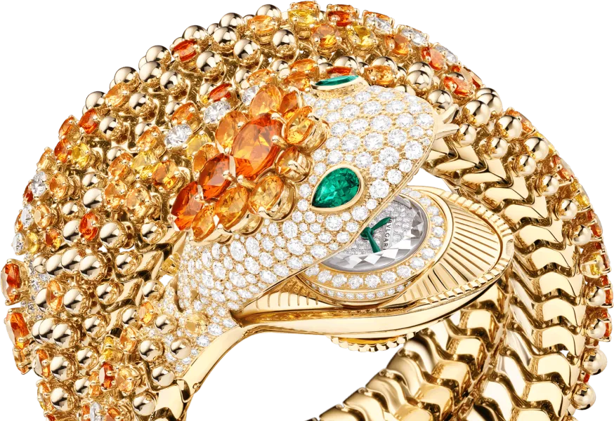 BVLGARI Serpenti Pallini 104305 - front detail