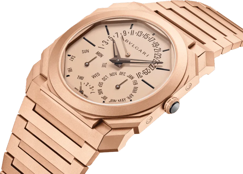 BVLGARI Octo Finissimo Perpetual Calendar 104175 - front detail