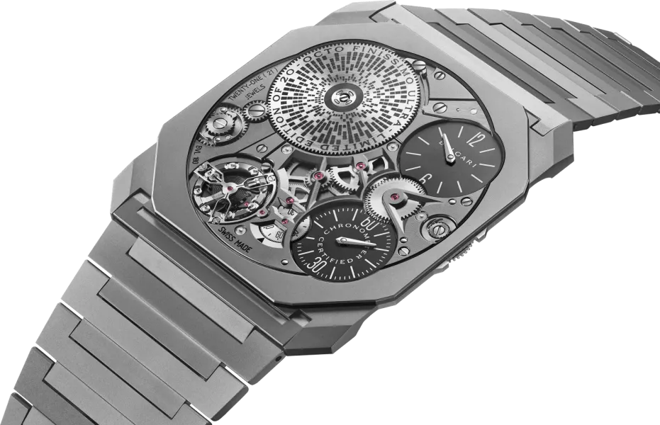 BVLGARI Octo Finissimo Ultra 104081 - front detail