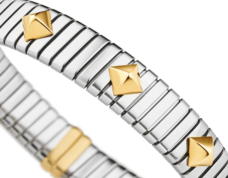 BVLGARI Gold & Steel BR860869 detail