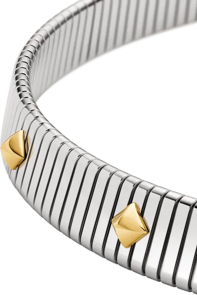 BVLGARI Gold & Steel CL860868 detail